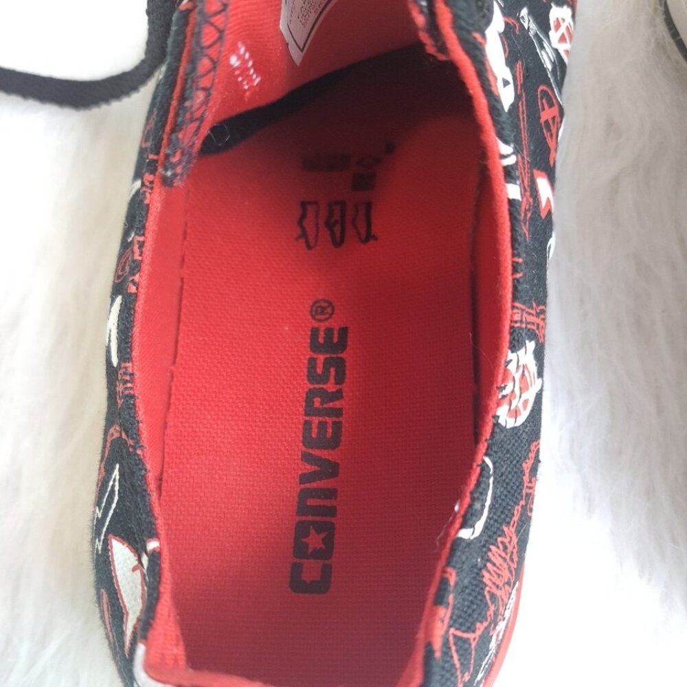Converse CT All Star Size US MENS 7 WOMENS 9 Anarchy BLACK/RED - Picture 12 of 13